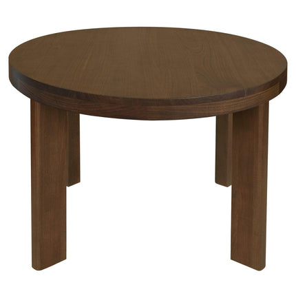 Apollo Round Dining Table (Walnut).