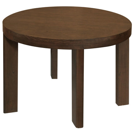 Apollo Round Dining Table (Walnut).