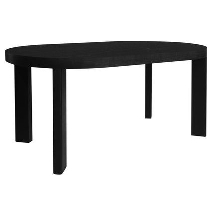 Apollo Oval Dining Table (Black).