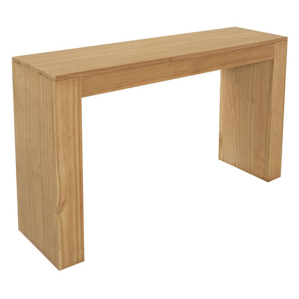 Hudson Solid Mindi Console Table (Natural).