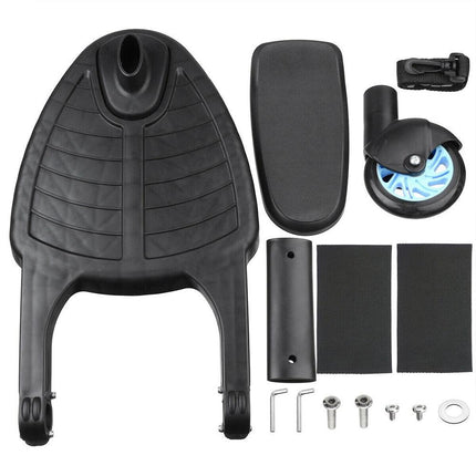 Stroller Step Board Toddler Buggys Wheel Standing Board Skateboard For Pram Kids Blue.
