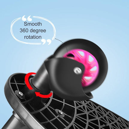 Stroller Step Board Toddler Buggys Wheel Standing Board Skateboard For Pram Kids Pink.