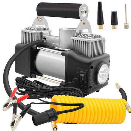 4WD Car Pump Truck 12V 150PSI Car Air Compressor Portable Tyre Deflator Inflator.