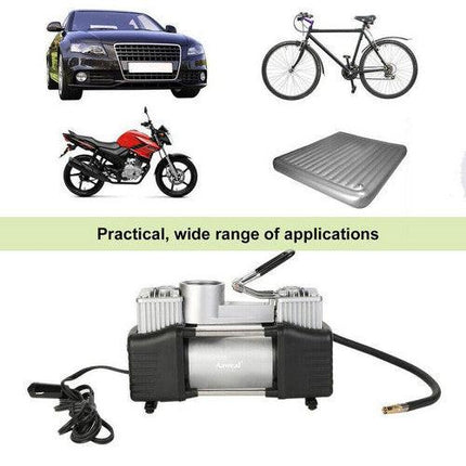 4WD Car Pump Truck 12V 150PSI Car Air Compressor Portable Tyre Deflator Inflator.