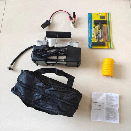Car Air Compressor 12V 4WD Portable Tyre Inflator Deflator Truck Pump 150PSI.