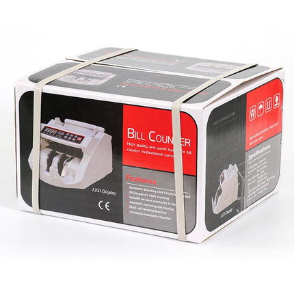Australian currency notes Cash counter machine + Quantity digital display.