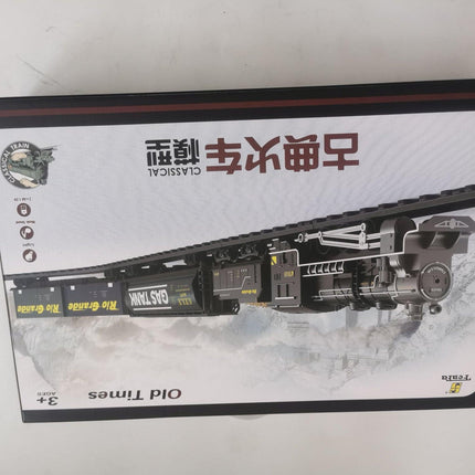 Electric Large Classic Train Set Rail Track Carriages Kids Vehicle Toy Gift.