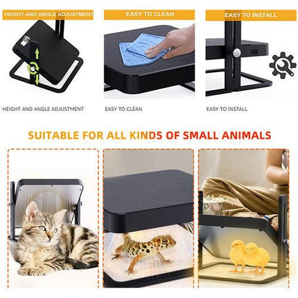 Chick Brooder Heating Plate Warmer Chicken Coop Brooding Heater Poultry Durable.