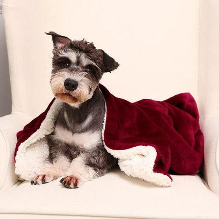 Double-side Flannel Heated Electric Throw Blanket Fast Heating Warm Washable red.