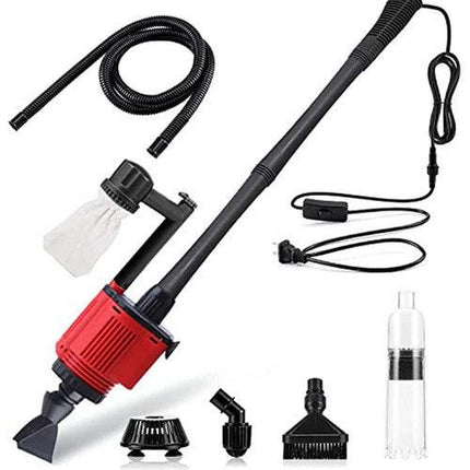 7-in-1 Aquarium Sand Washer Upgrade AU Plug / 15W 66LED RGBW Aluminum Shell Stand Light 40CM/28-Button Control.