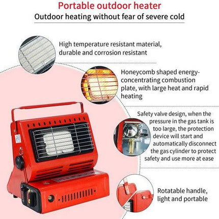 Appliances > Heaters > Patio Heaters.