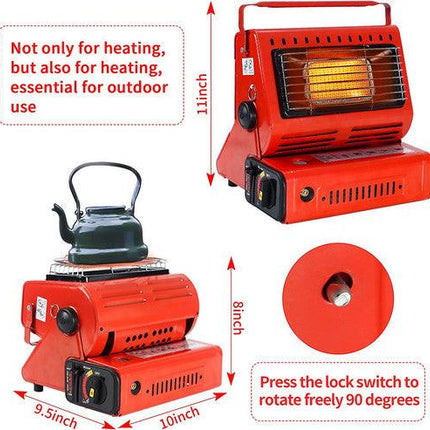 Appliances > Heaters > Patio Heaters.