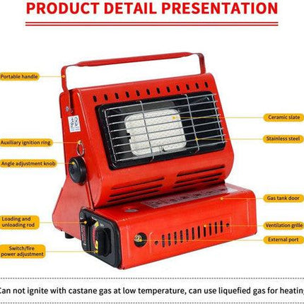 Appliances > Heaters > Patio Heaters.
