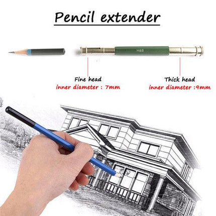 72pcs Professional Drawing Artist Kit Set Pencils and Sketch Charcoal Art Tools.