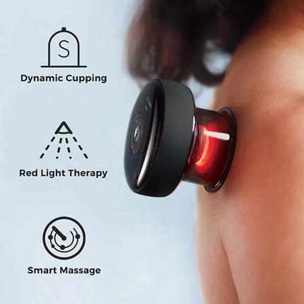 6 Levels Electric Cupping Therapy Massager Adjustable Portable Rechargeable.