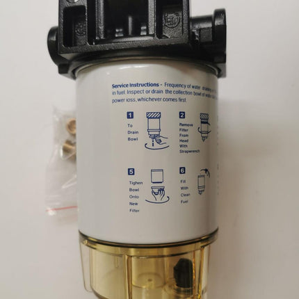 Boat Fuel Filter Fuel Water Separator Mercury/Yamaha -MARINE/OUTBOARD 10 Micron.