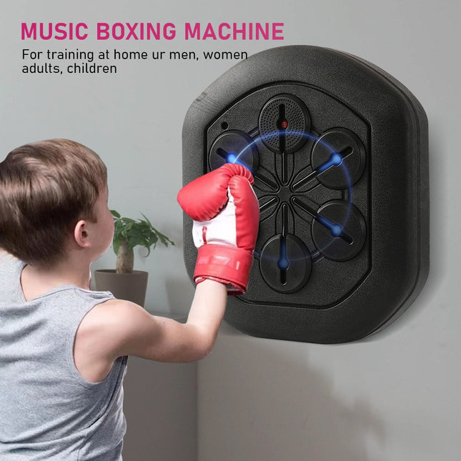 Music Boxing Training Electronic Boxing Wall Target Glove Intelligent APP Combat.