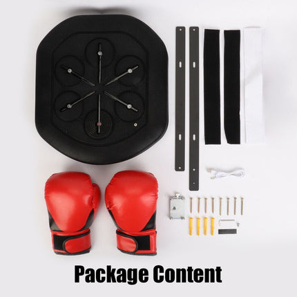 Music Boxing Training Electronic Boxing Wall Target Glove Intelligent APP Combat.