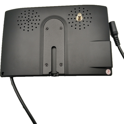 Wireless 4-Channel Split 7" Screen Monitor w/4 Reversing Camera Kit for Truck Trailer Bus.