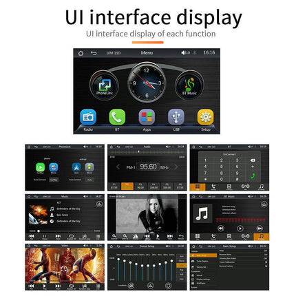 7inch PortableWireless Apple CarPlay Android Auto Touch Screen Car Radio Stereo AU.