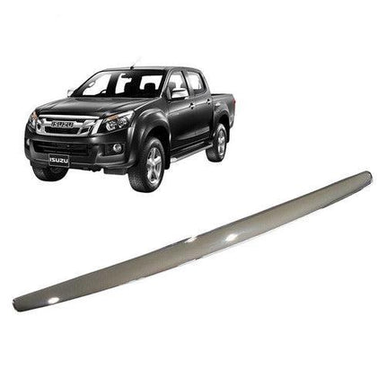 Black Car Chrome Front Bonnet Hood Trim Line For ISUZU D-Max Dmax & MU-X.