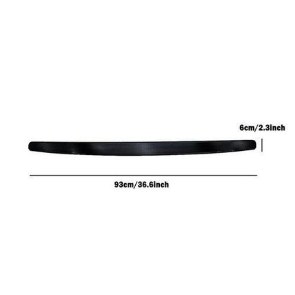 Black Car Chrome Front Bonnet Hood Trim Line For ISUZU D-Max Dmax & MU-X.