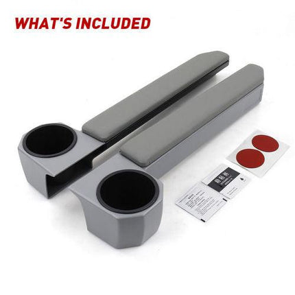 New Armrest Cup Holder Magnet Door For Land Cruiser 70 76 79 Series Hj75 Hzj75.