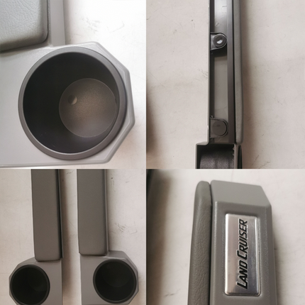 New Armrest Cup Holder Magnet Door For Land Cruiser 70 76 79 Series Hj75 Hzj75.