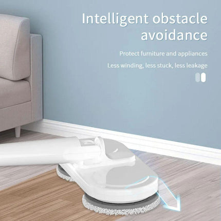 Cordless Electric spin 6Mops Cleaner 5In1 Floor Polisher Sweeper Washer Scrubber.