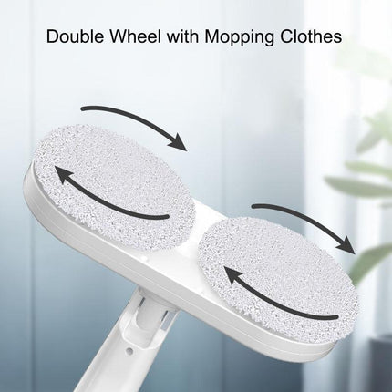 Cordless Electric spin 6Mops Cleaner 5In1 Floor Polisher Sweeper Washer Scrubber.