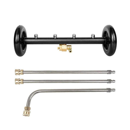 High Pressure Water Spray Broom Car Chassis Undercarriage Cleaner Washer 4000PSI.