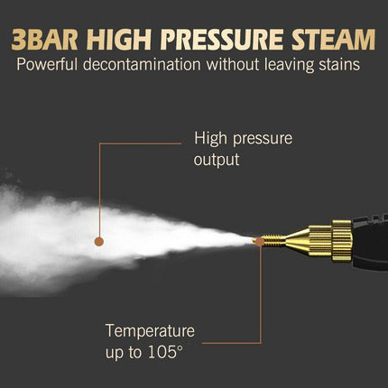 3200W Steam Cleaner High Temperature Kitchen Cleaning Pressure Steaming Mechine.