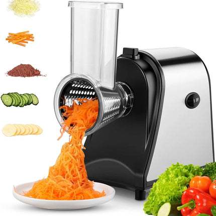 Electric Grater Vegetable Food Rotary Drum Grater Chopper Slicer.