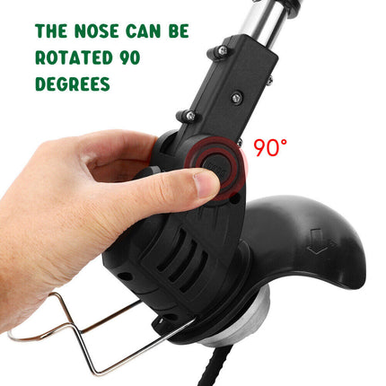 3in1 Cordless Grass Trimmer Grass Lawn Brush Cutter Whipper Snipper with 1 Battery.