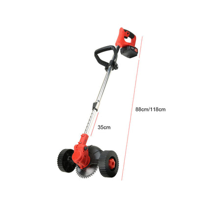 3in1 Cordless Grass Trimmer Grass Lawn Brush Cutter Whipper Snipper with 2 Battery.