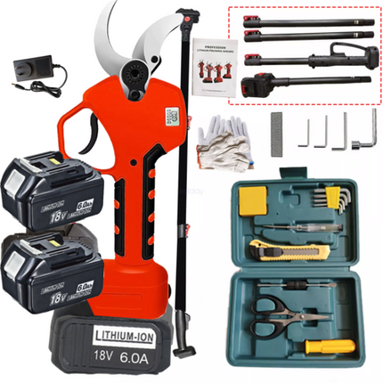 5500W Cordless Brushless Pole Telescopic Pruning Shear Secateur Battery Makita.