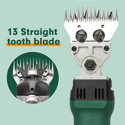 690W Electric Sheep Shears 2400R/Min 6 Speed Grooming Kit with 8 Grids Heat AU.