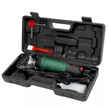 690W Electric Sheep Shears 2400R/Min 6 Speed Grooming Kit with 8 Grids Heat AU.