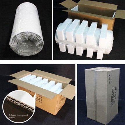 5x Metal Wedding Plinths Cylinder Pedestal Stand Ripple Cake Dessert Display.