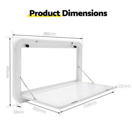Caravan Table Folding Picnic Camping Motorhome Outdoor Tables Locked 800x450mm.