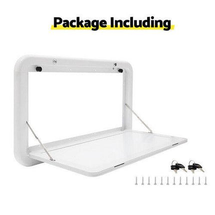Caravan Table Folding Picnic Camping Motorhome Outdoor Tables Locked 800x450mm.