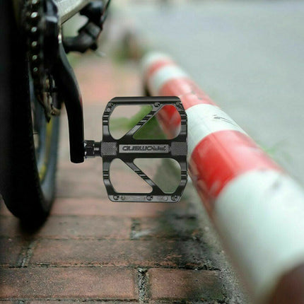 1 Pair Bicycle Pedal Mountain Road Bike Cycling Anti Slip Bearing Pedals.