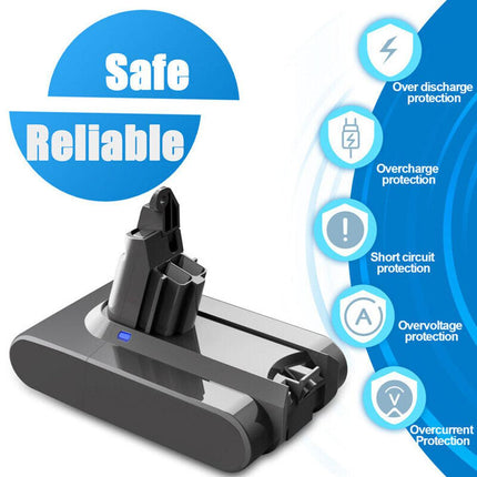 9900MAH For Dyson V6 Battery SV03 SV04 SV09 DC58 DC59 DC61 DC62 DC74 v6 Animal.