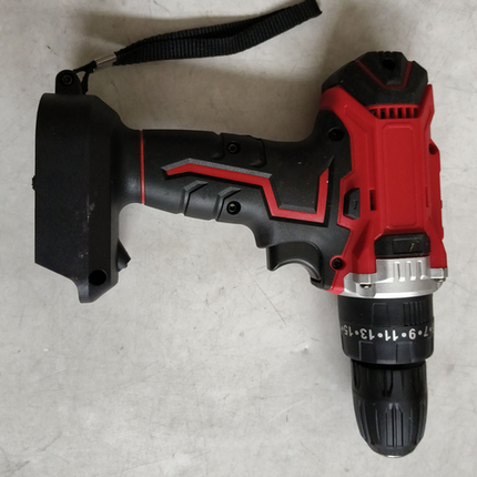 Cordless Drill w/2 Battery Heavy Duty Impact Driver Kit Brushless Hammer Set.