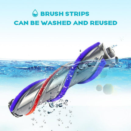Turbo Brush Roller Head Electric Floor Carpet Head LED For Dyson V7 V8 V10 V11 V15.