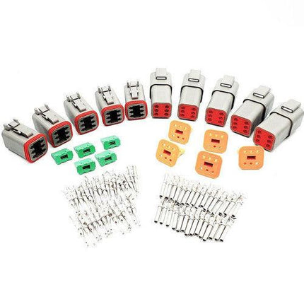 5 Set Deutsch DT 6 Way Pin Male/Female Kit Electrical Connector Plug Waterproof.