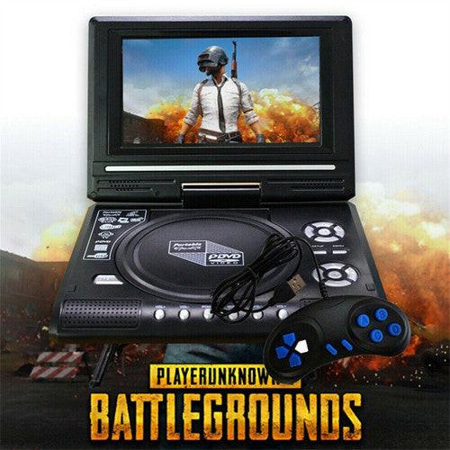 7Inch Portable Dvd Player CD Card Hd 16:9 Lcd Large 270-Degree Rotation Screen.
