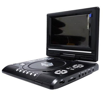 7Inch Portable Dvd Player CD Card Hd 16:9 Lcd Large 270-Degree Rotation Screen.