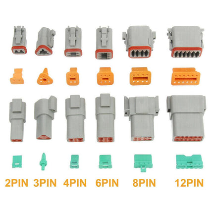 550PCS Deutsch Plug Tool Kit DT Connector With Genuine Automotive Crimp Tool.