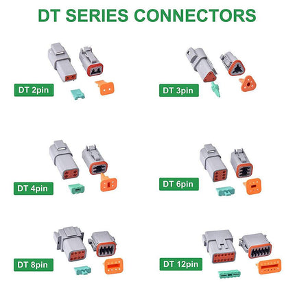 550PCS Deutsch Plug Tool Kit DT Connector With Genuine Automotive Crimp Tool.